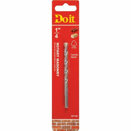 ALL-SOURCE 1/4 In. x 4 In. x 2.Rotary Masonry Drill Bit 260501DB